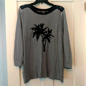 Tommy Bahama pima cotton lightweight sweater